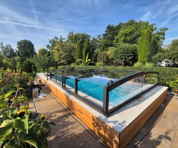 Alukov Poolabdeckung Beispielbilder von Mainschleife Pools4